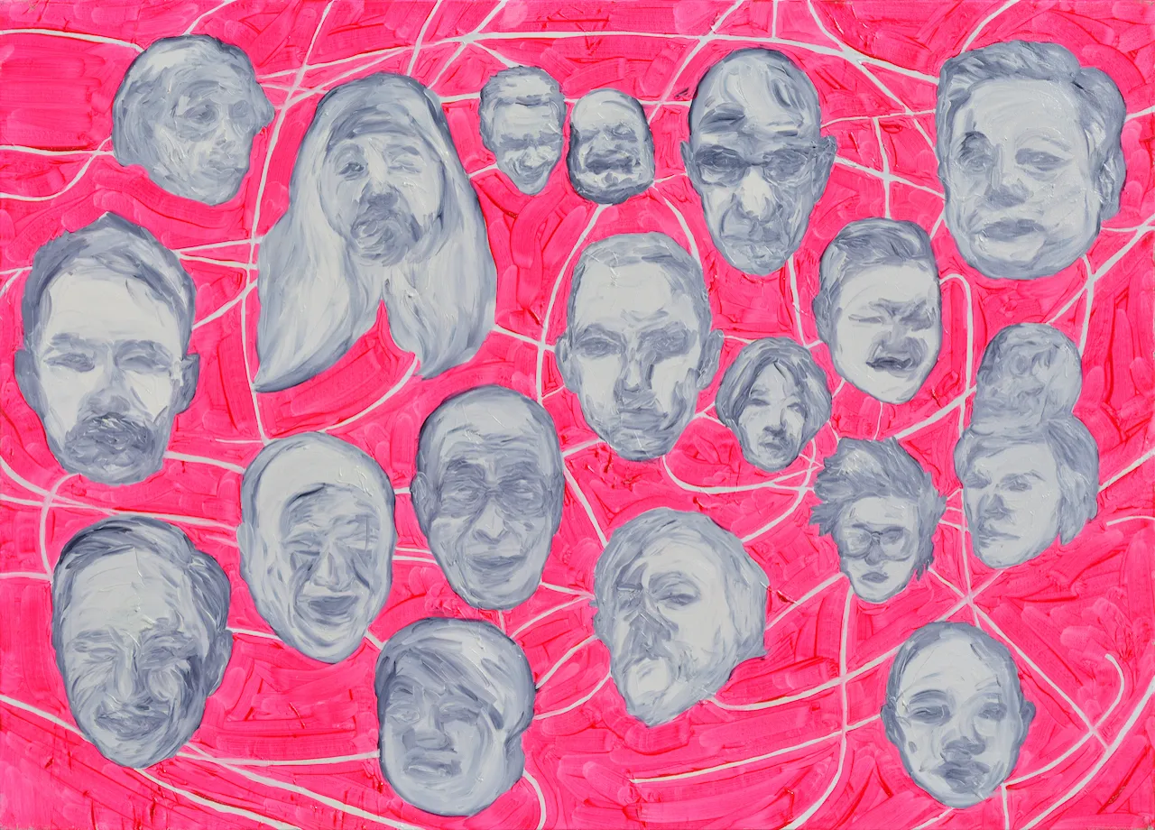 The Electronic Ecstasy and Sentiment 02, Ryu Sung Chul, 2012, Oil on canvas, 72 x 90 cm.jpg