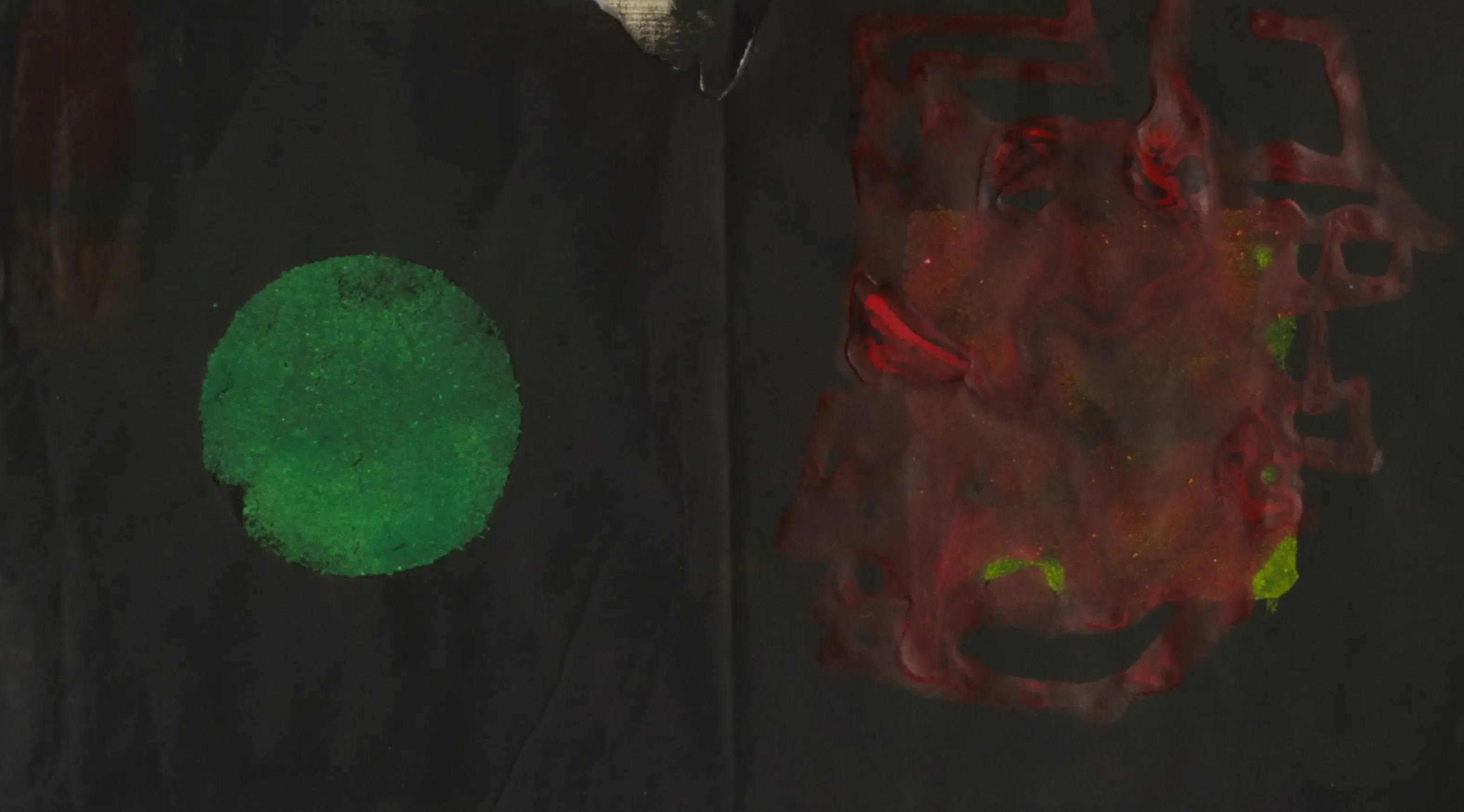 Unnamed-03, 2022, Pastel, acrylic on paper(hanji), 25 x 43 cm.webp