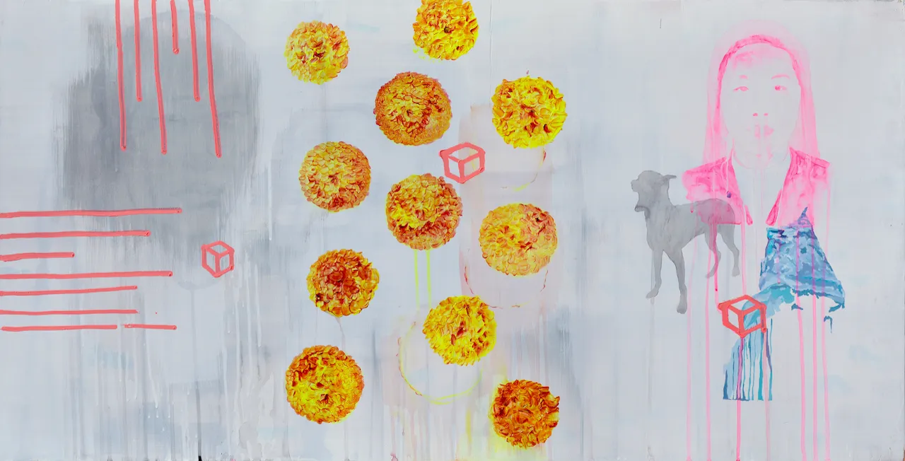 Untitled, Ryu Sung Chul, 2012, Acryl on wood panel.jpg